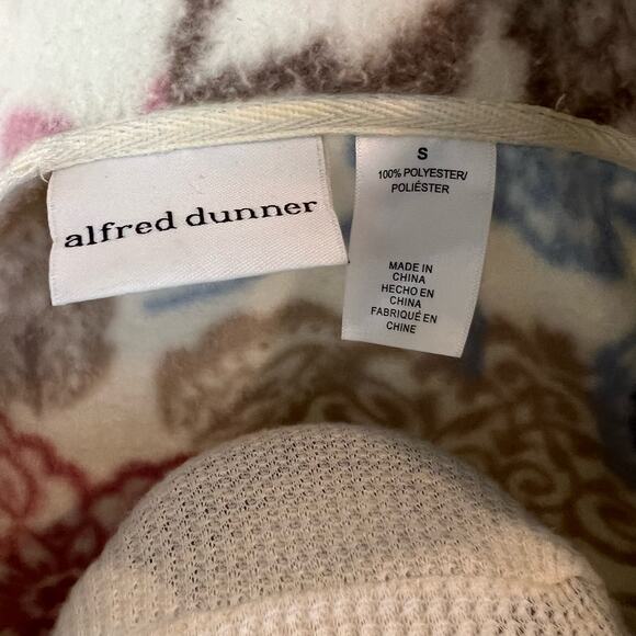 $ Alfred Dunner women's sz. small, floral super soft full zip cardigan #1630 - Picture 7 of 11